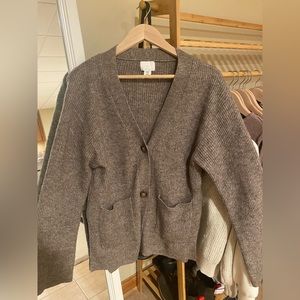 H&M long cardigan sweater